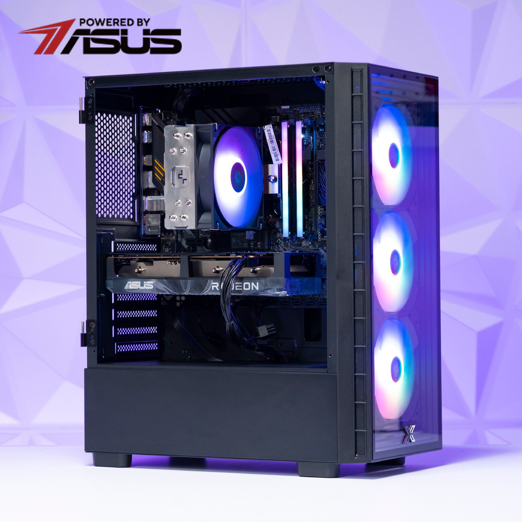 PC GVN Intel i3-12100F/ VGA RX 6500XT (Powered by ASUS)