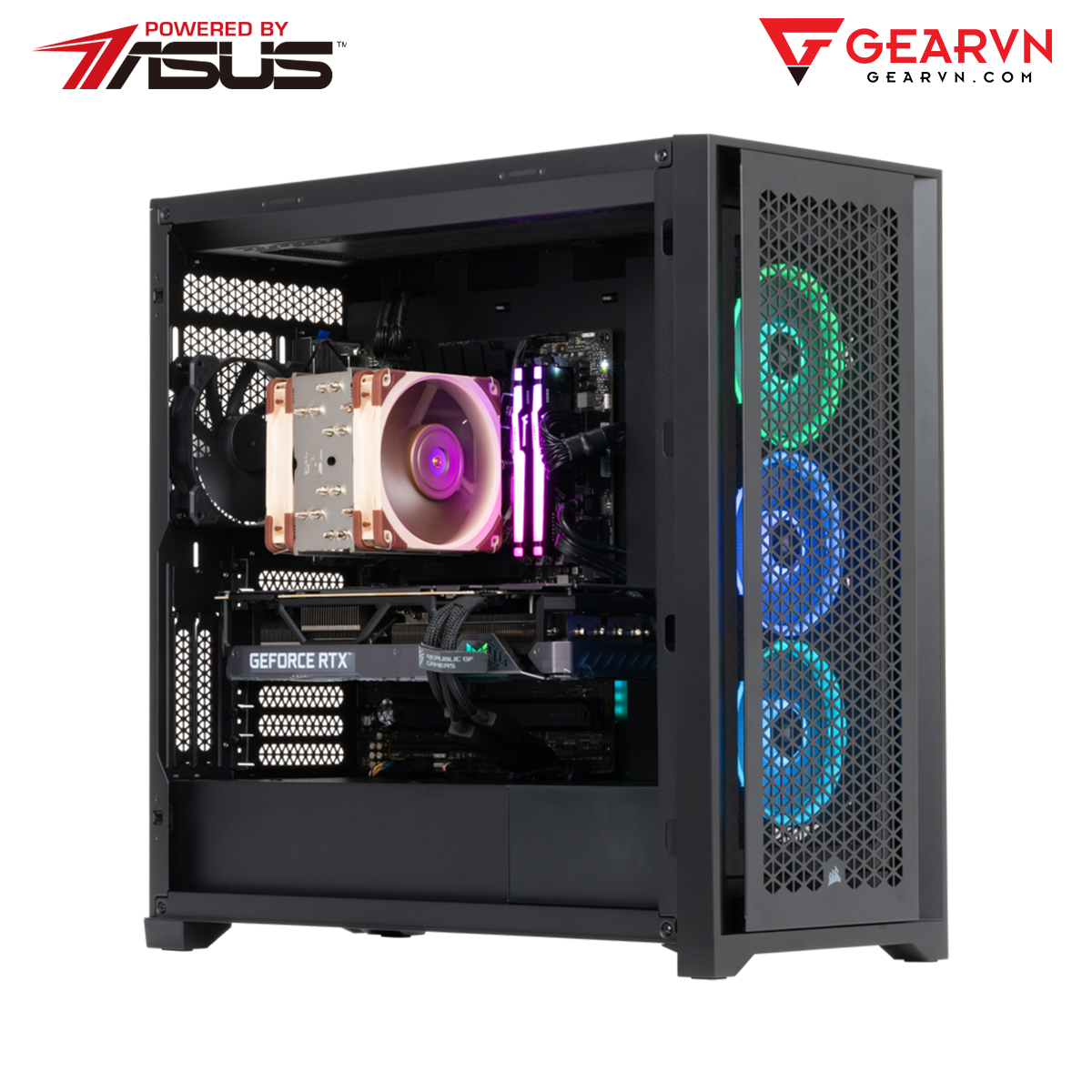 PC GVN G-STUDIO AMD R9-7950X3D/ VGA RX 7900 XTX (Powered by ASUS)